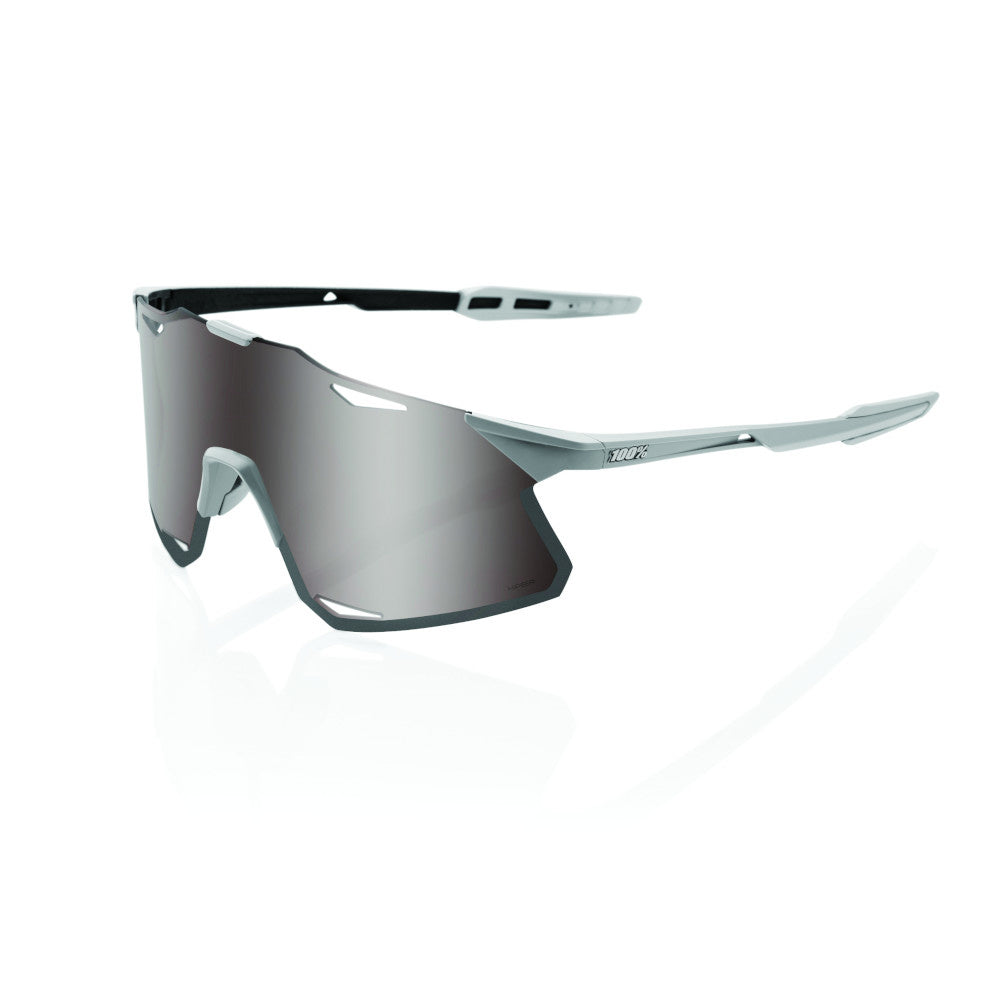 Lunette Hypercraft Stone Gris Mat avec Lentille Hiper Argent Miroir