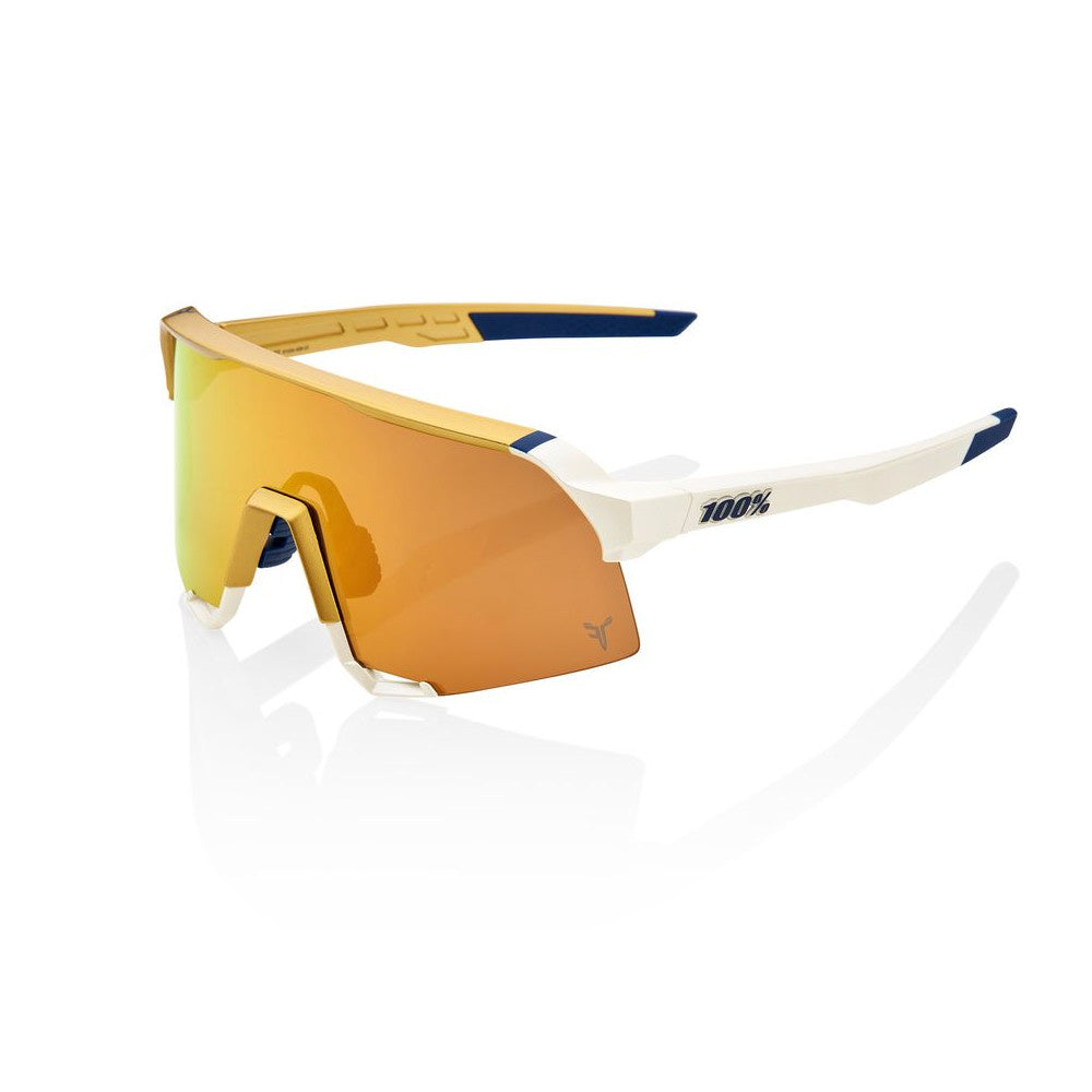 Lunette S3 Tatis Jr Blanc/Or  Avec Lentille Or Miroir