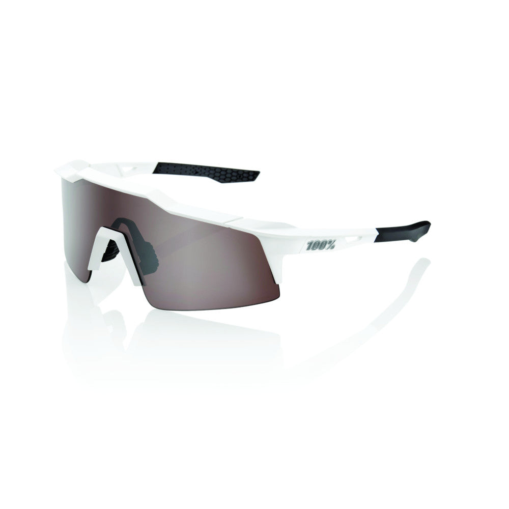 Lunette SpeedCraft SL Blanc Mat avec Lentille Hiper Argent Miroir