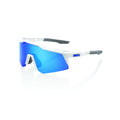 Lunette SpeedCraft XS Blanc Mat avec Lentille Blue Multilayer Miroir