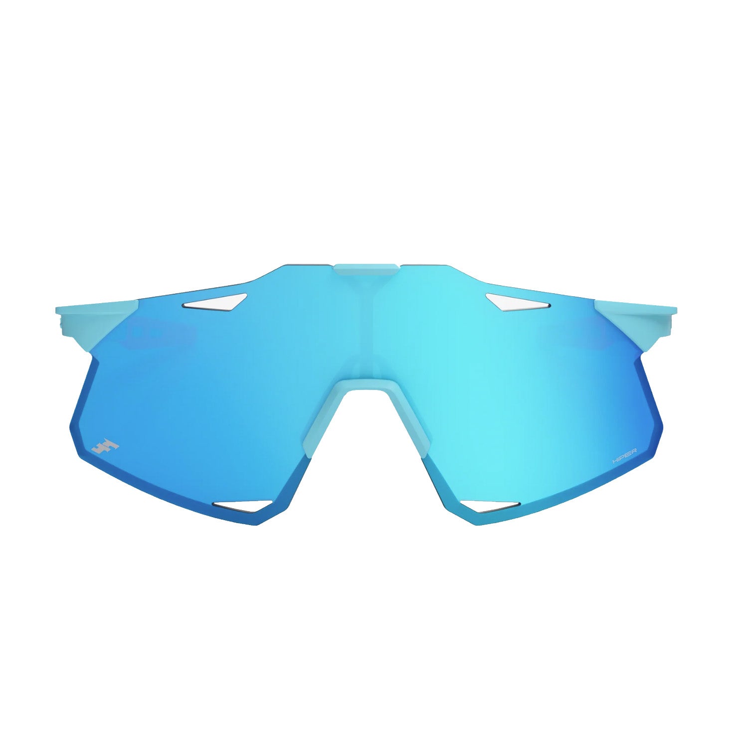 100% Lunettes de Soleil HYPERCRAFT Tatis 4 Soft Tact Édition Limitée Bleue
