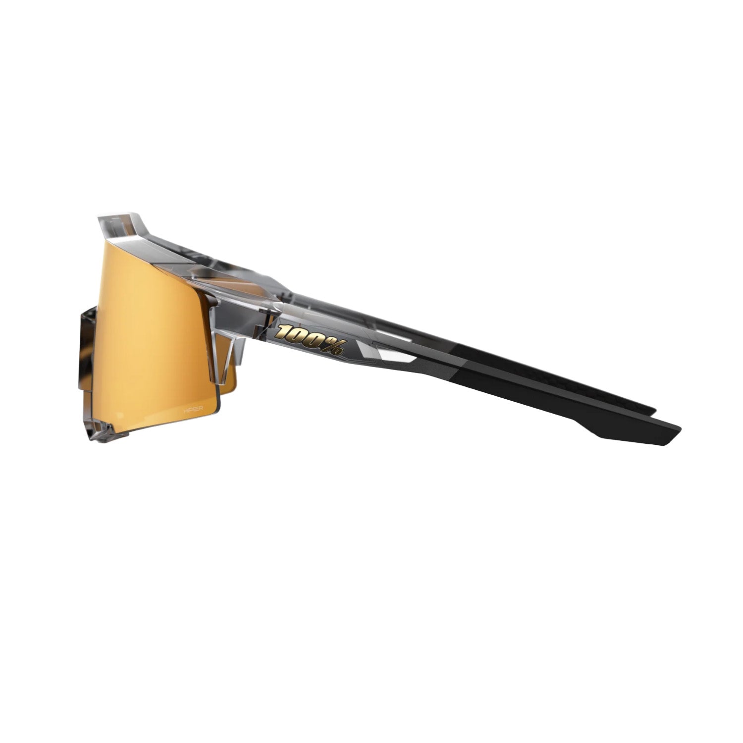 SPEEDCRAFT MLB Polished Translucent Grey - HiPER 24K Gold Mirror Lens