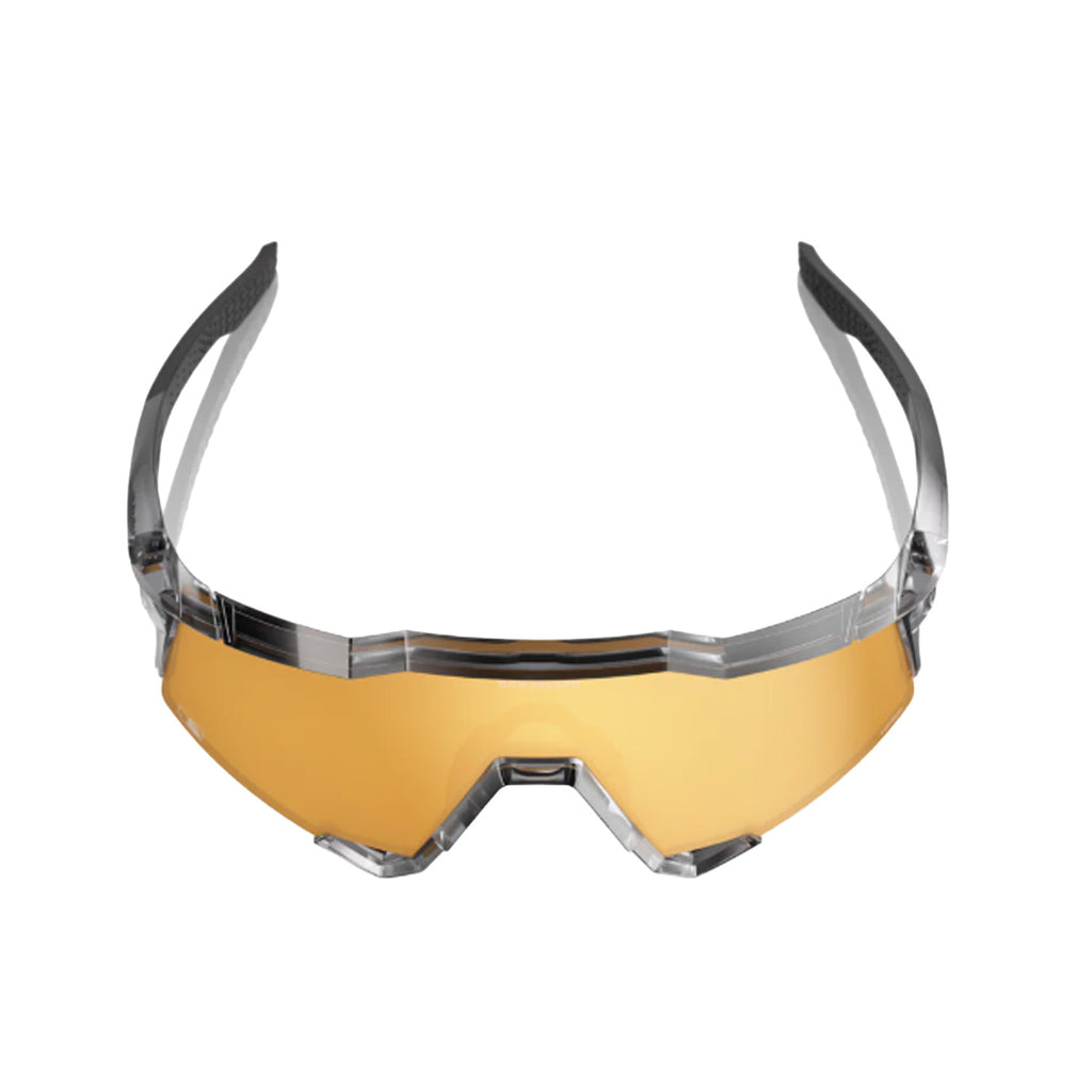 Lunettes de baseball 100% SPEEDCRAFT MLB Gris Translucide Poli – Lentille Miroir HiPER Or 24K