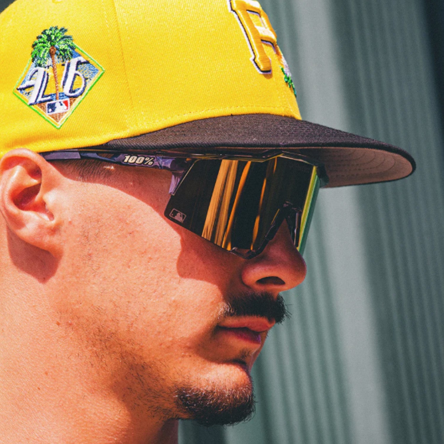 SPEEDCRAFT MLB Polished Translucent Grey - HiPER 24K Gold Mirror Lens