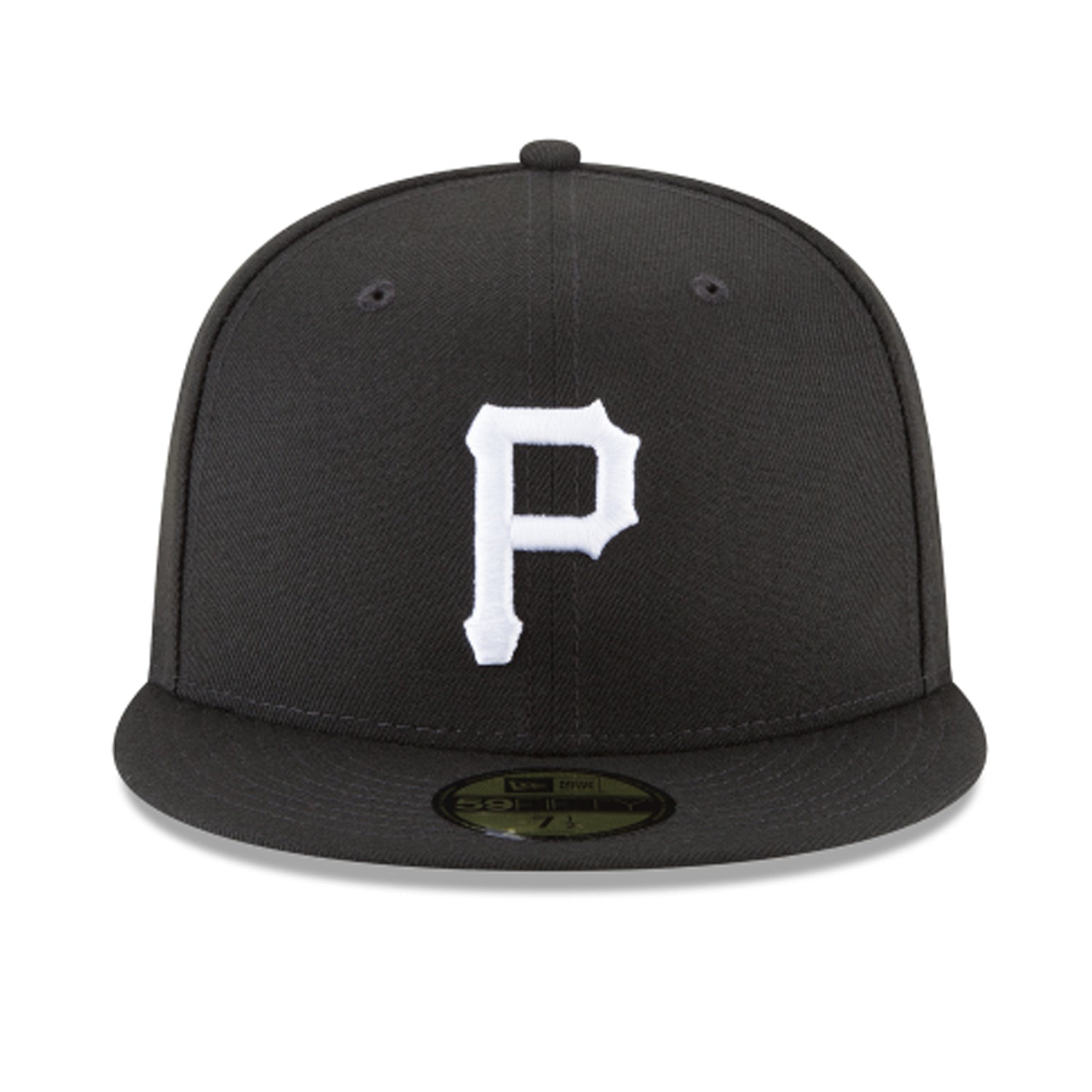 5950 Pittsburgh Pirates Black and White Basic Cap