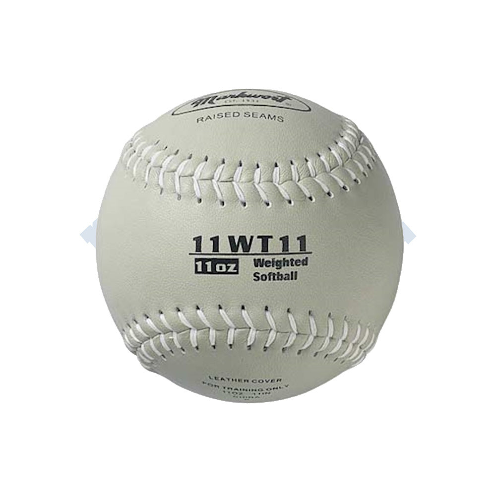 Balle de Softball 11" en Cuire 11oz