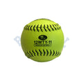 Balle de Softball 12" en Cuire Jaune 11oz