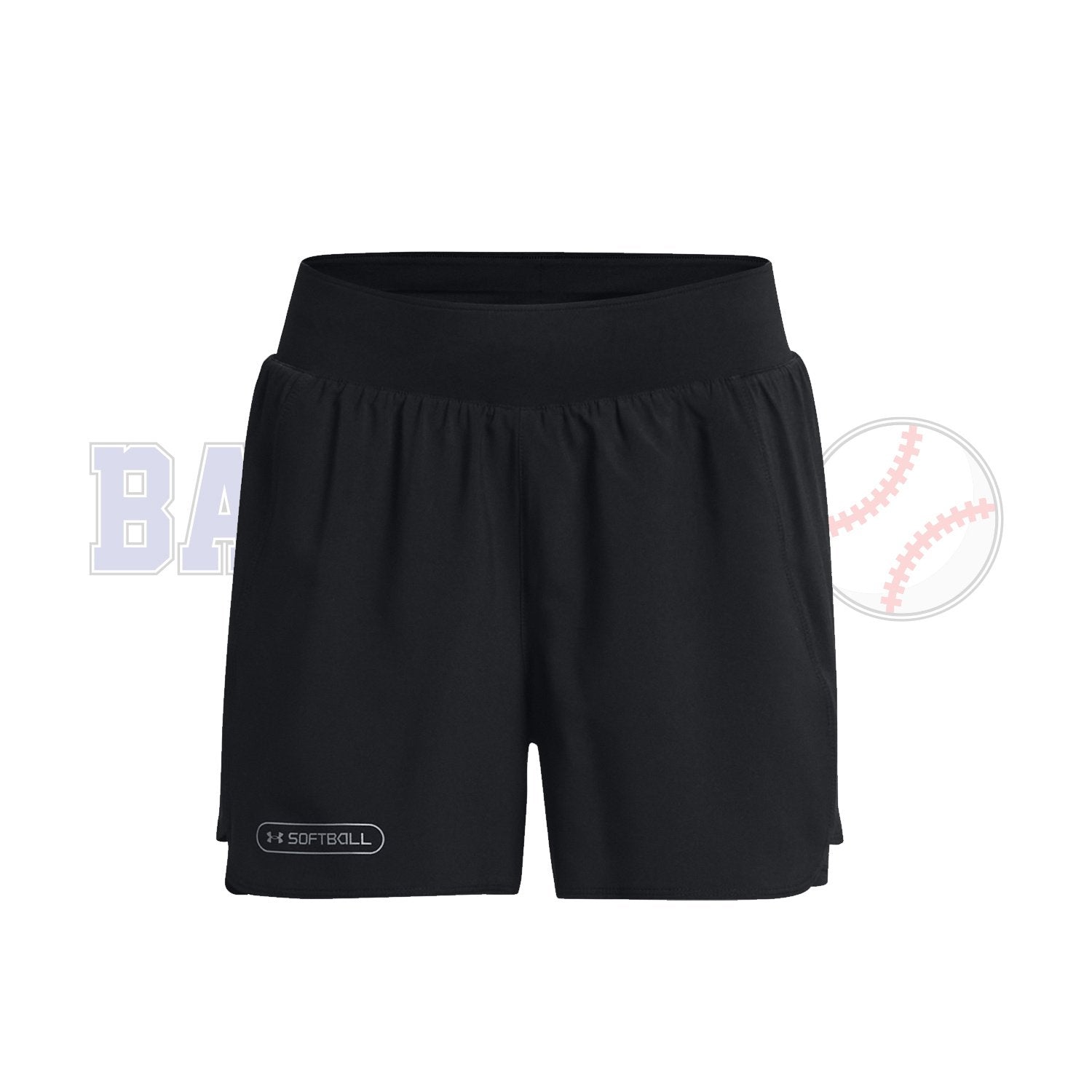 Shorts pour Femme UA Softball 2-en-1