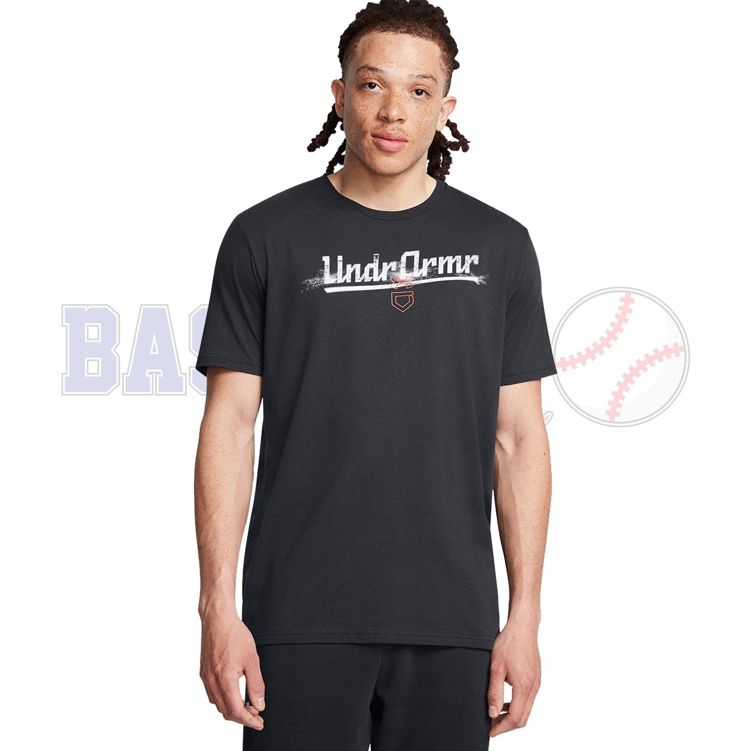 T-Shirt UA Baseball Script Worn 