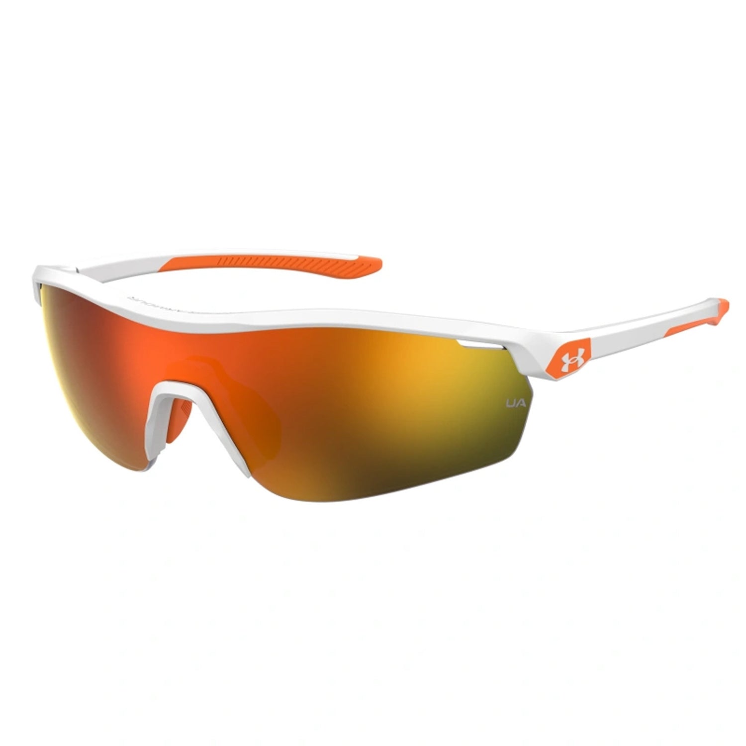 UA Gametime Junior White/Orange Sunglasses
