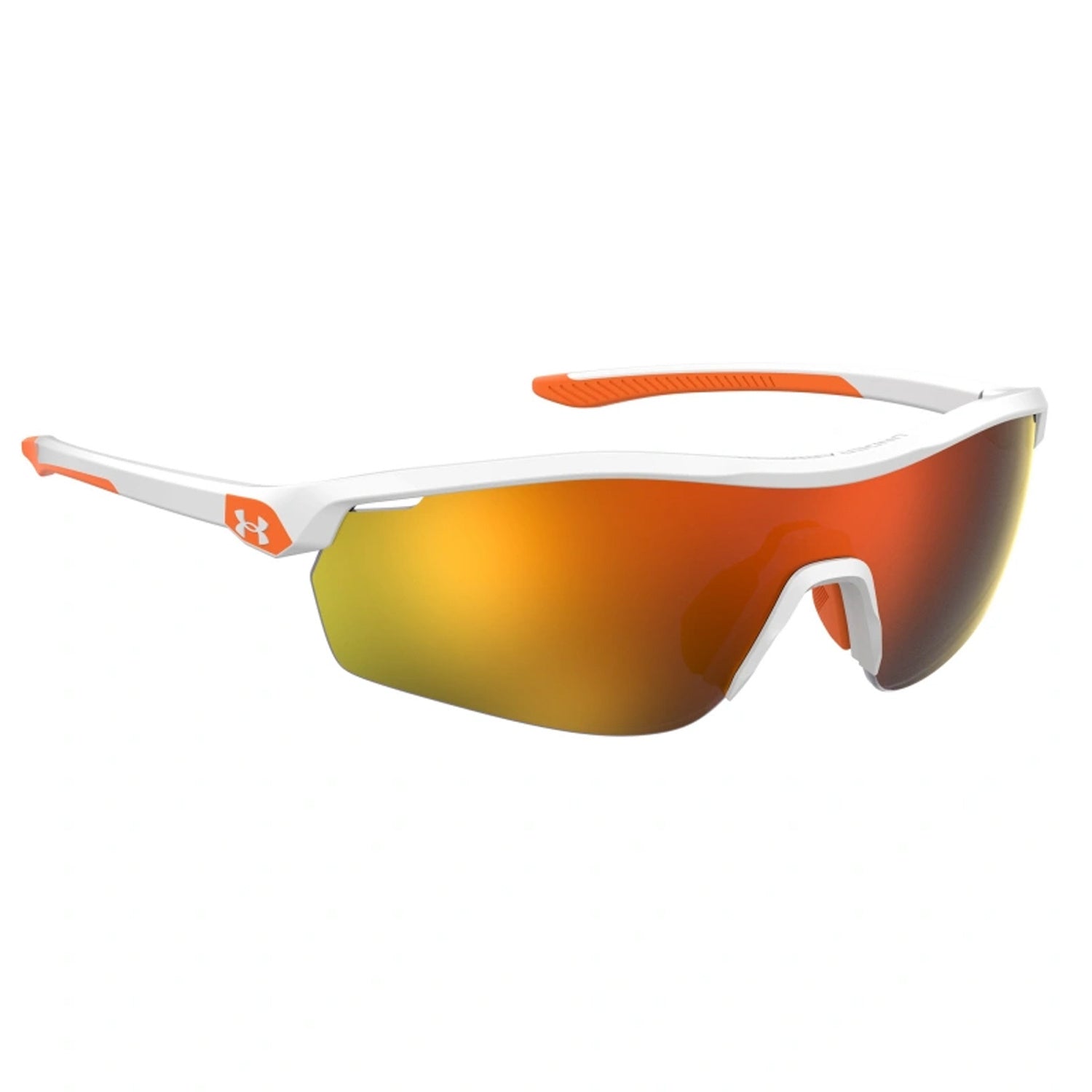 UA Gametime Junior White/Orange Sunglasses