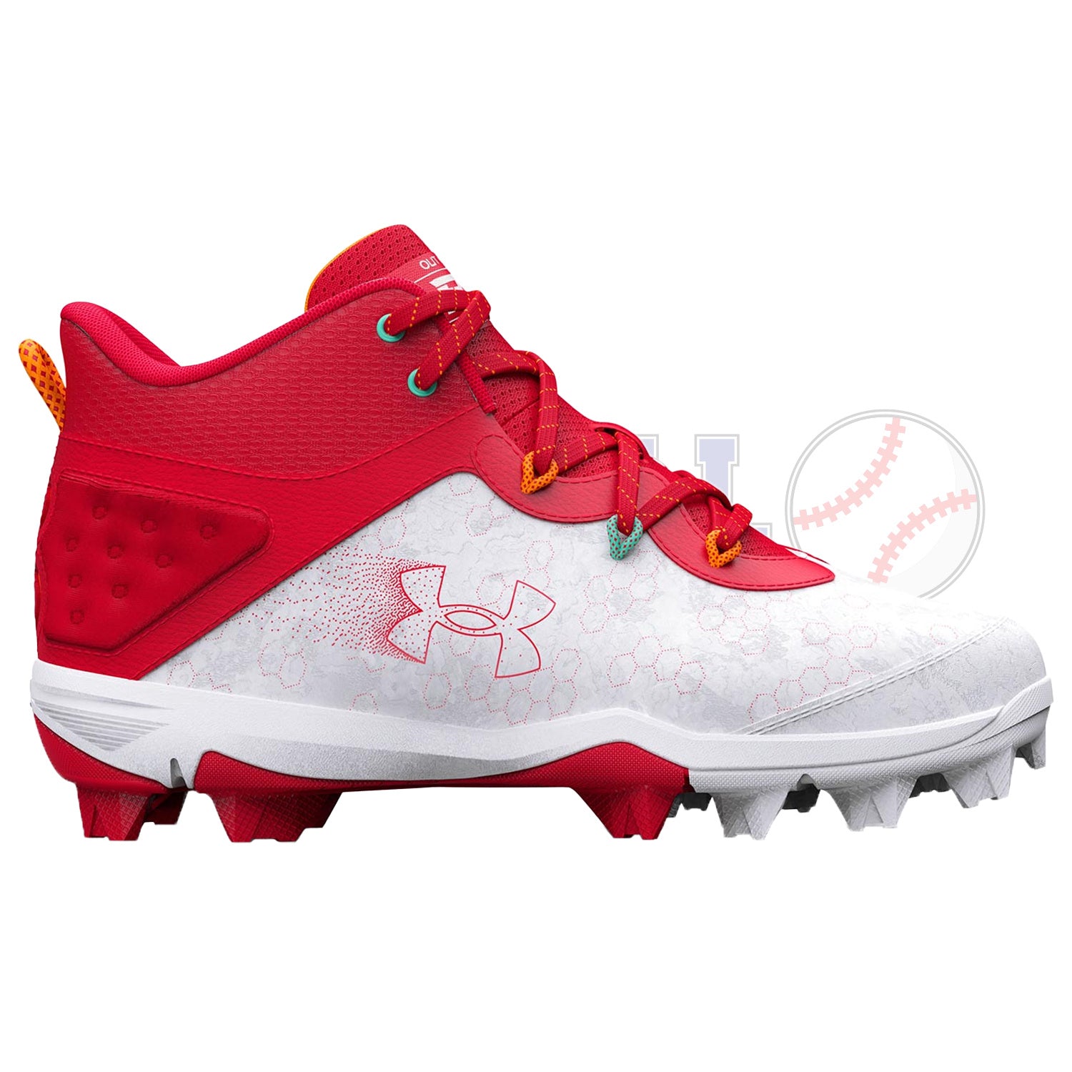Harper 8 Mid RM Junior Baseball Cleats
