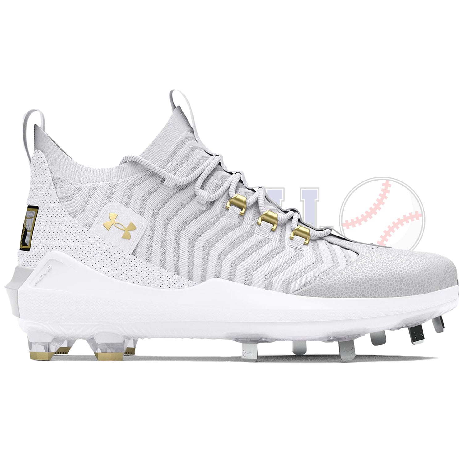 Crampons en Métal pour Homme UA Harper 9 Pro ST