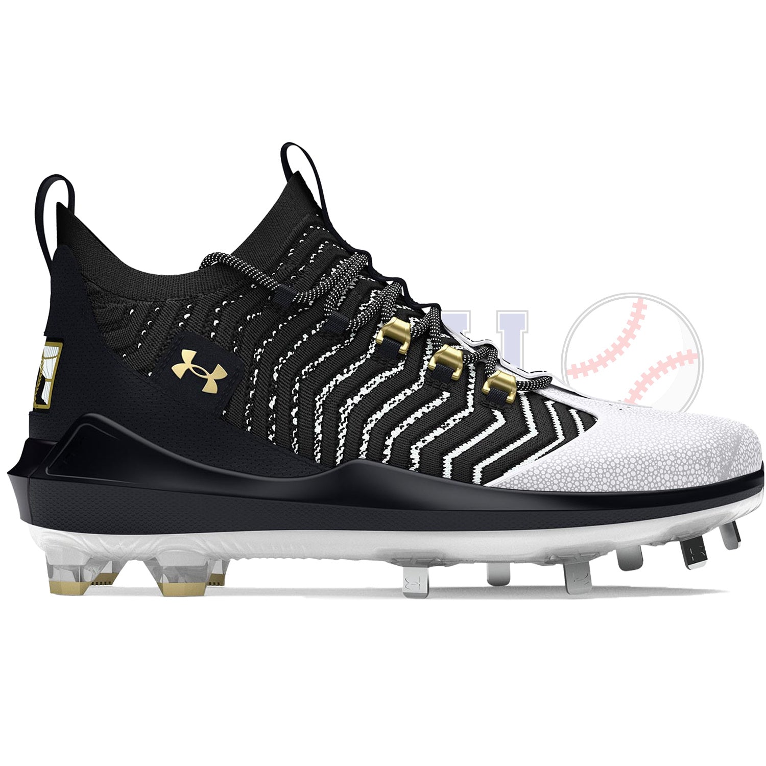 Crampons en Métal pour Homme UA Harper 9 Pro ST