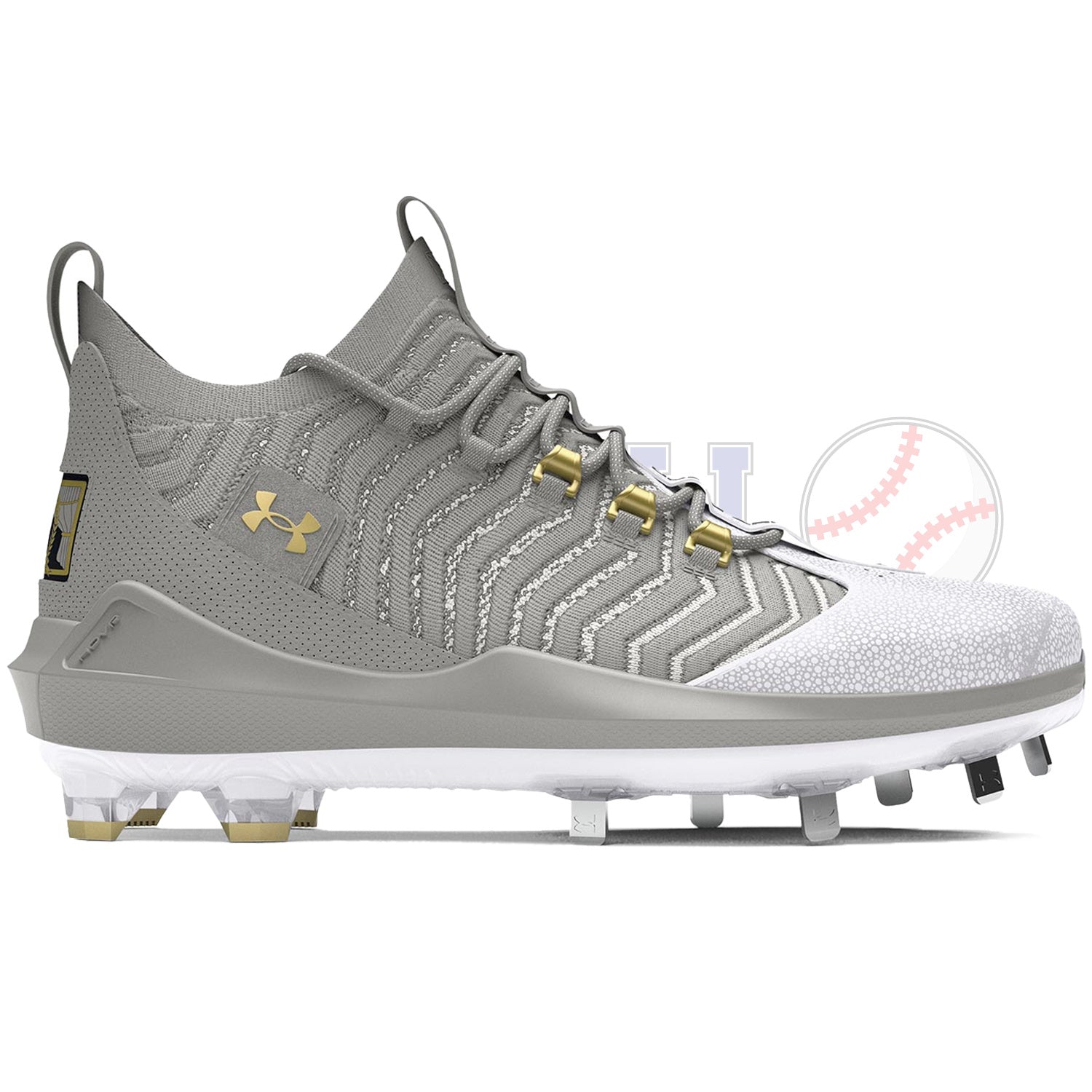 Crampons en Métal pour Homme UA Harper 9 Pro ST