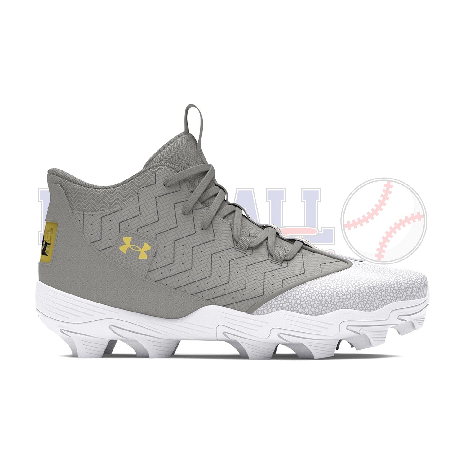 UA Harper 9 RM Junior Baseball Cleats