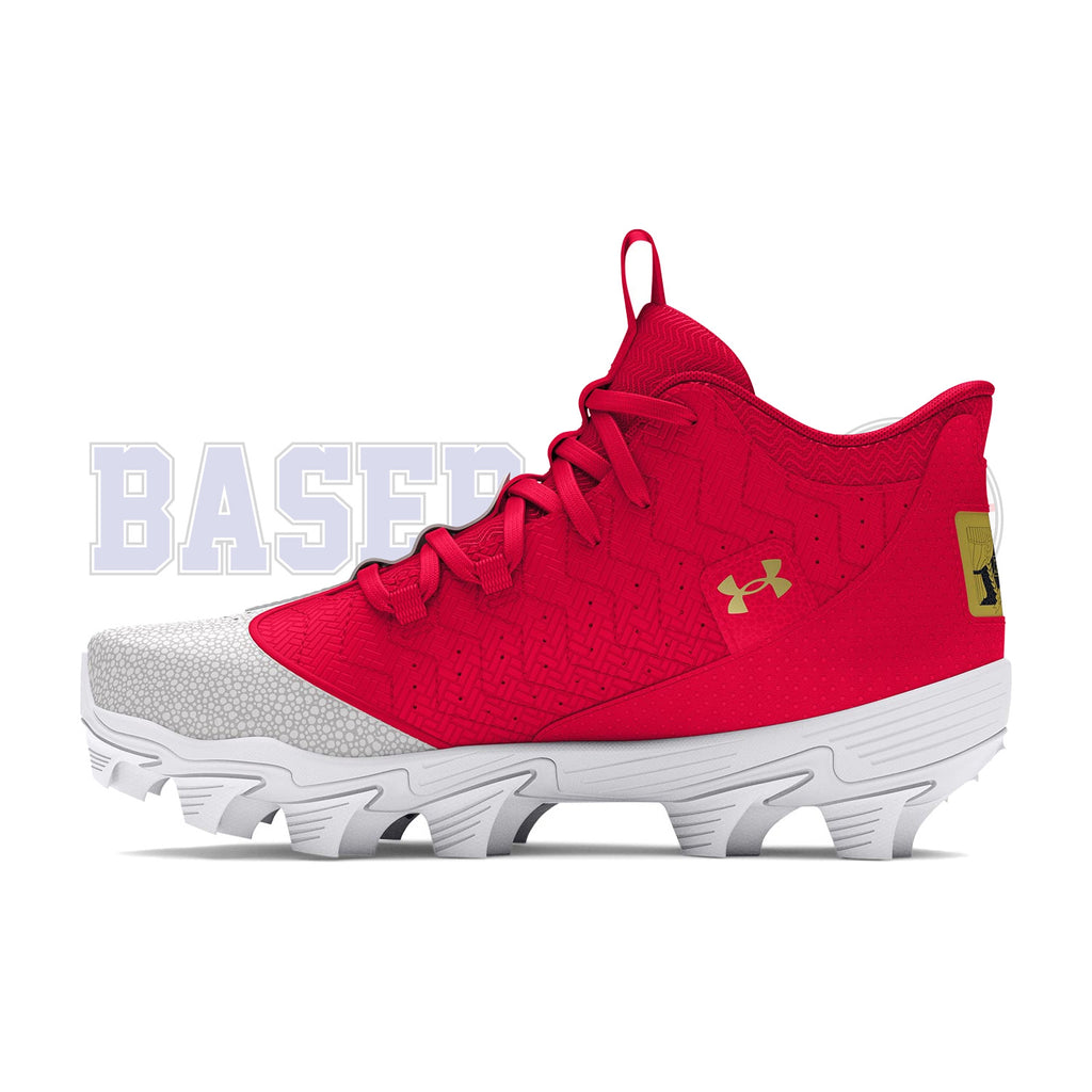 UA Harper 9 RM Junior Baseball Cleats