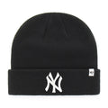 Tuque Raised Cuff Noire des Yankees de New York