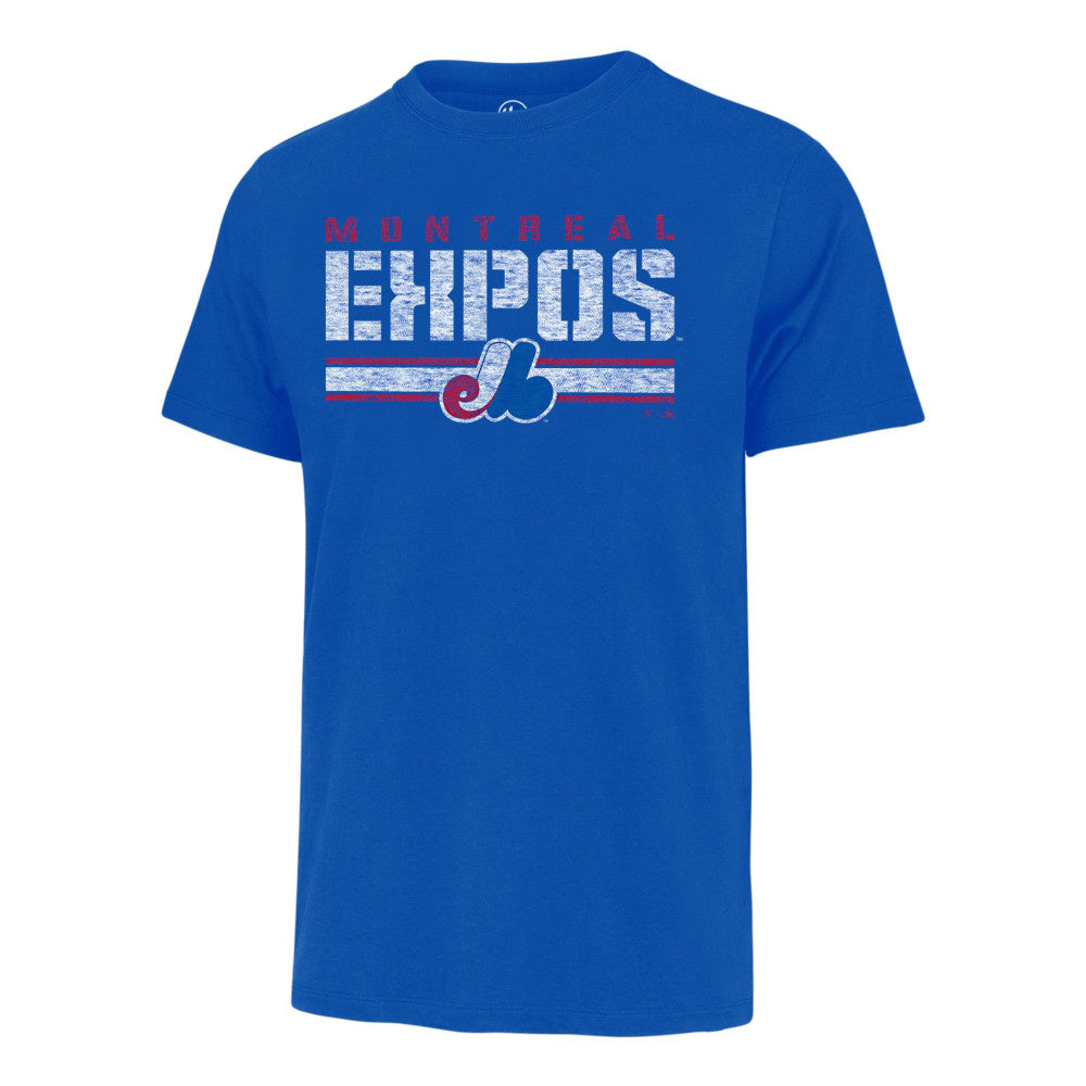 MLB Stripe Thru Montreal Expos Tee