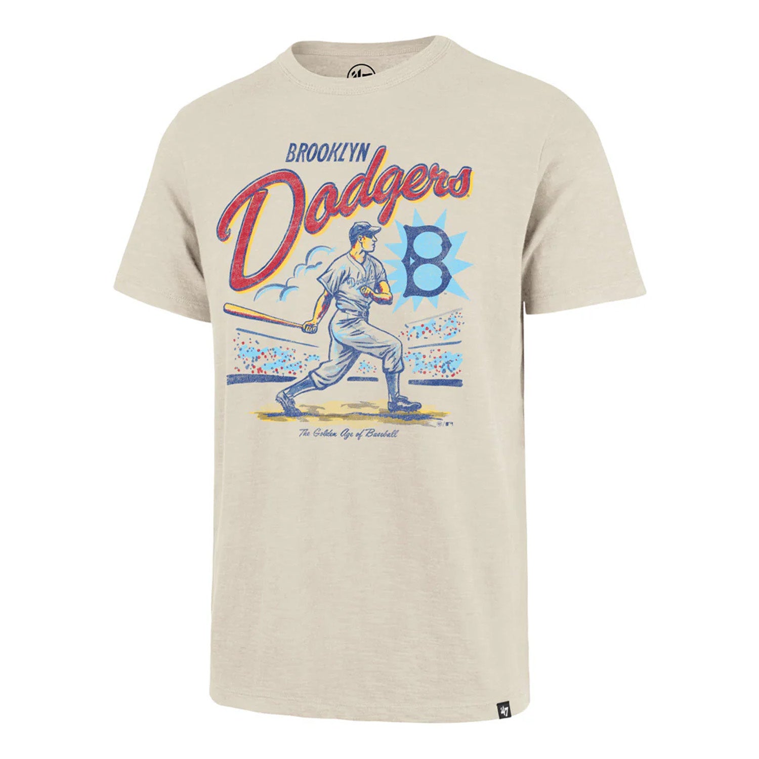 T-Shirt MLB Golden Age '47 Scrum des Dodgers de Los Angeles