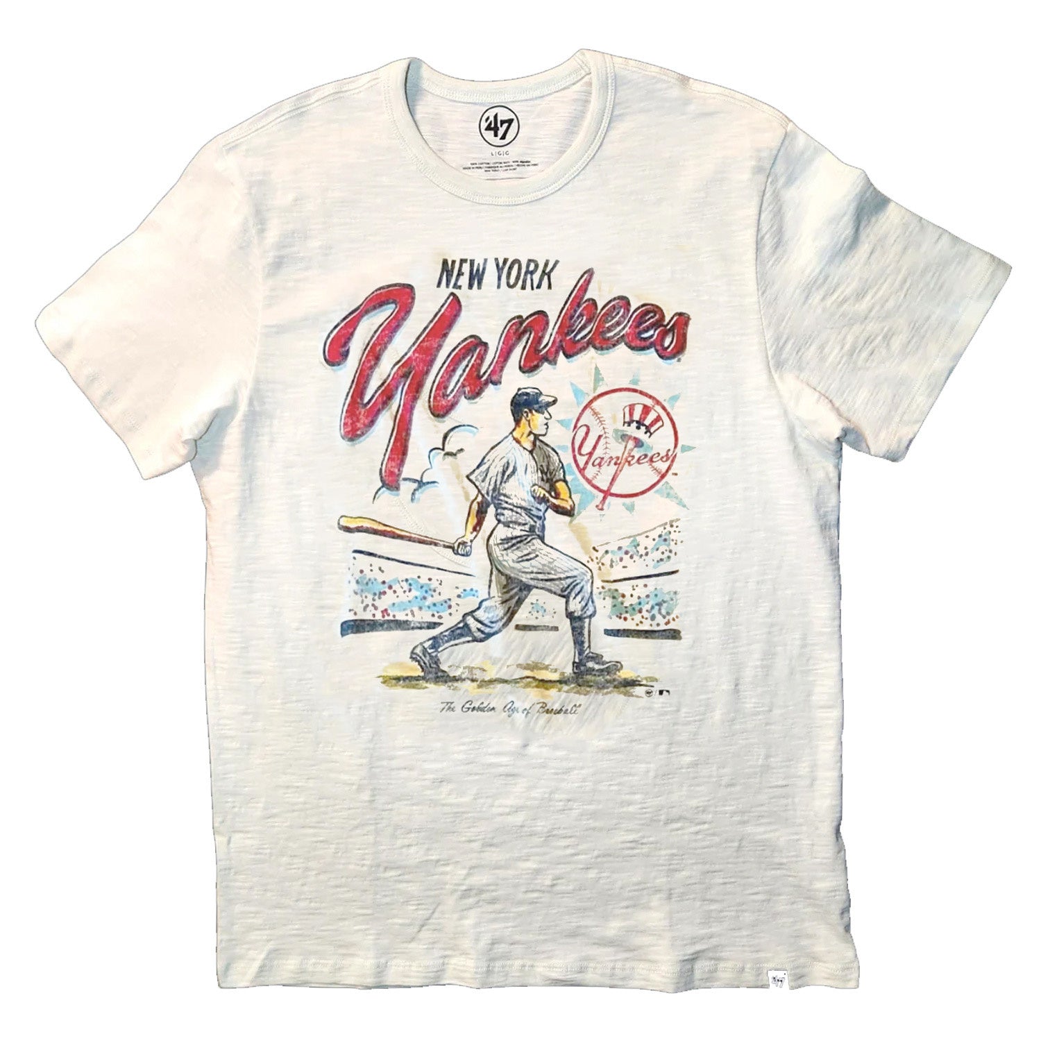 New York Yankees MLB Golden Age '47 Scrum T-Shirt