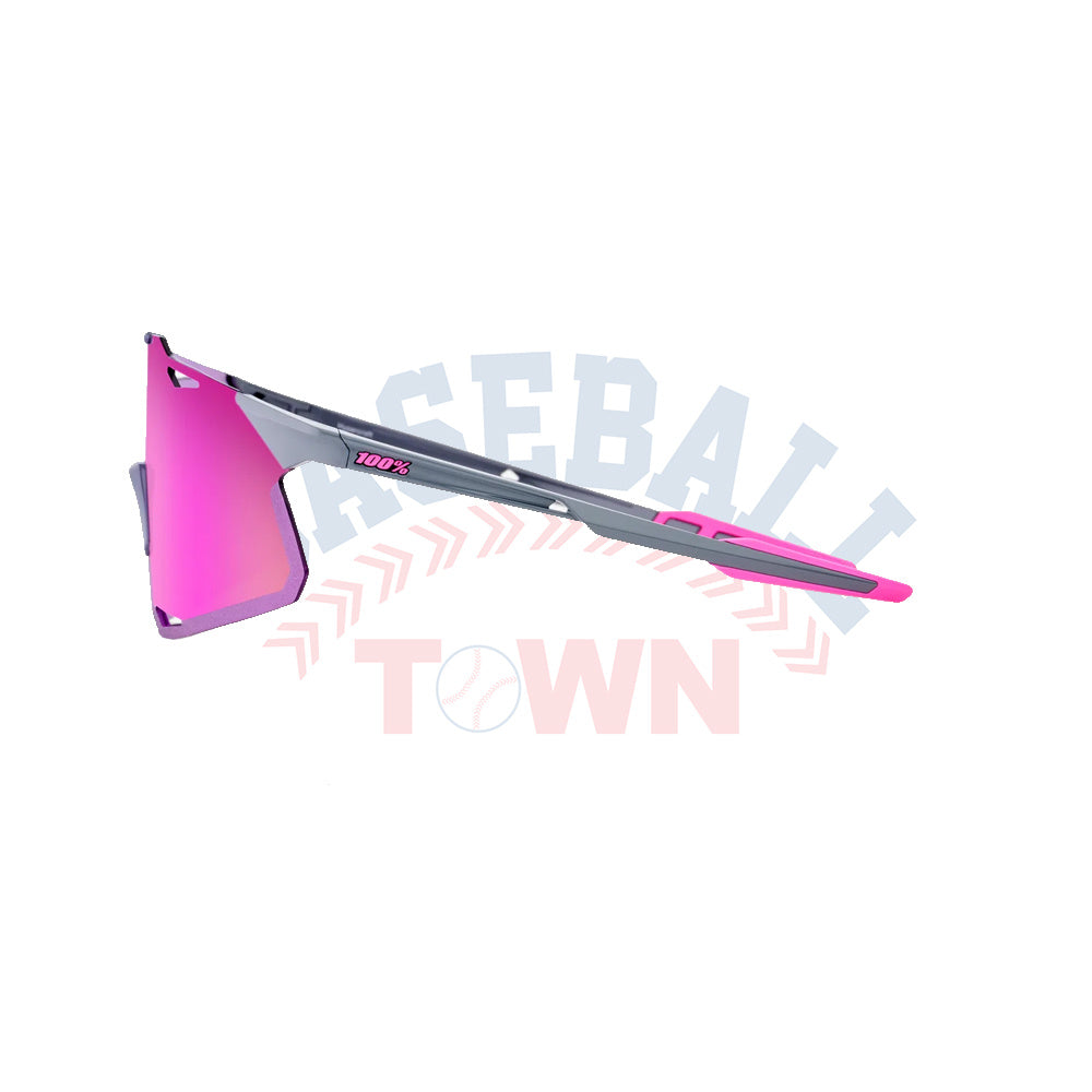 Lunettes de Soleil Hypercraft Gris Translucide Poli