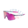 Lunettes de Soleil Hypercraft Gris Translucide Poli