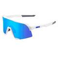100% S3 Matte White Sunglasses