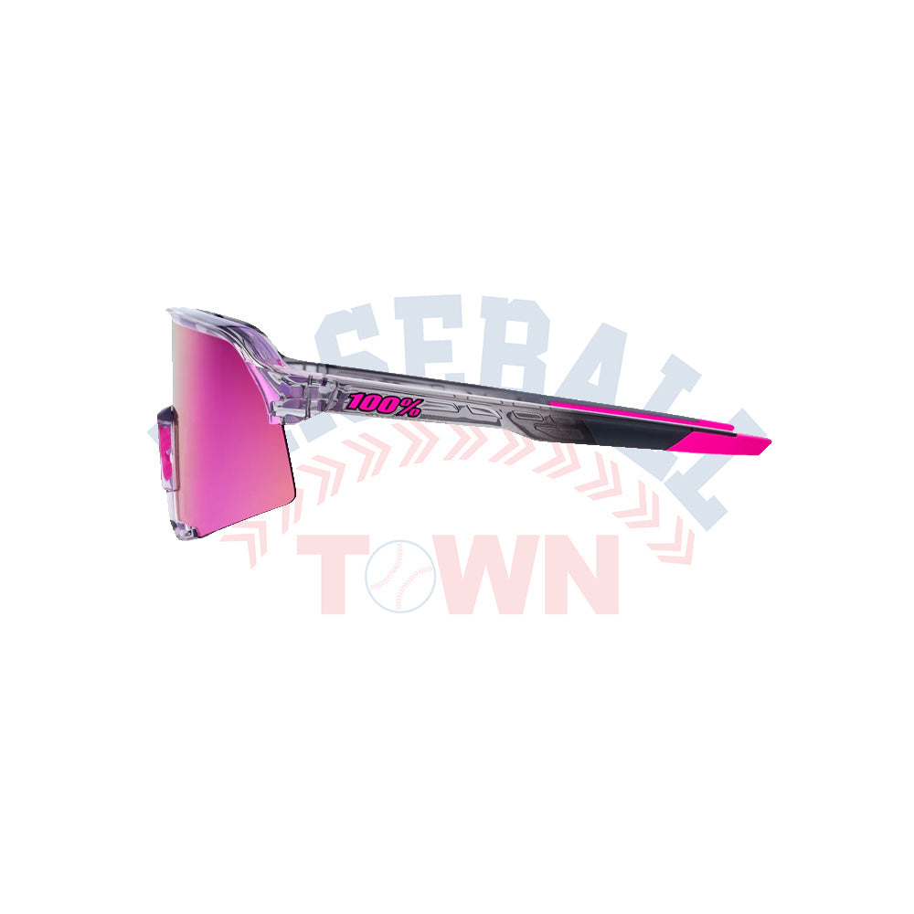 Lunettes de Soleil Gris Poli Translucide S3