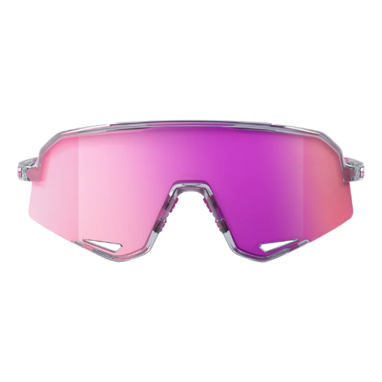 Lunettes de Soleil Poli Translucide Gris SLENDALE 