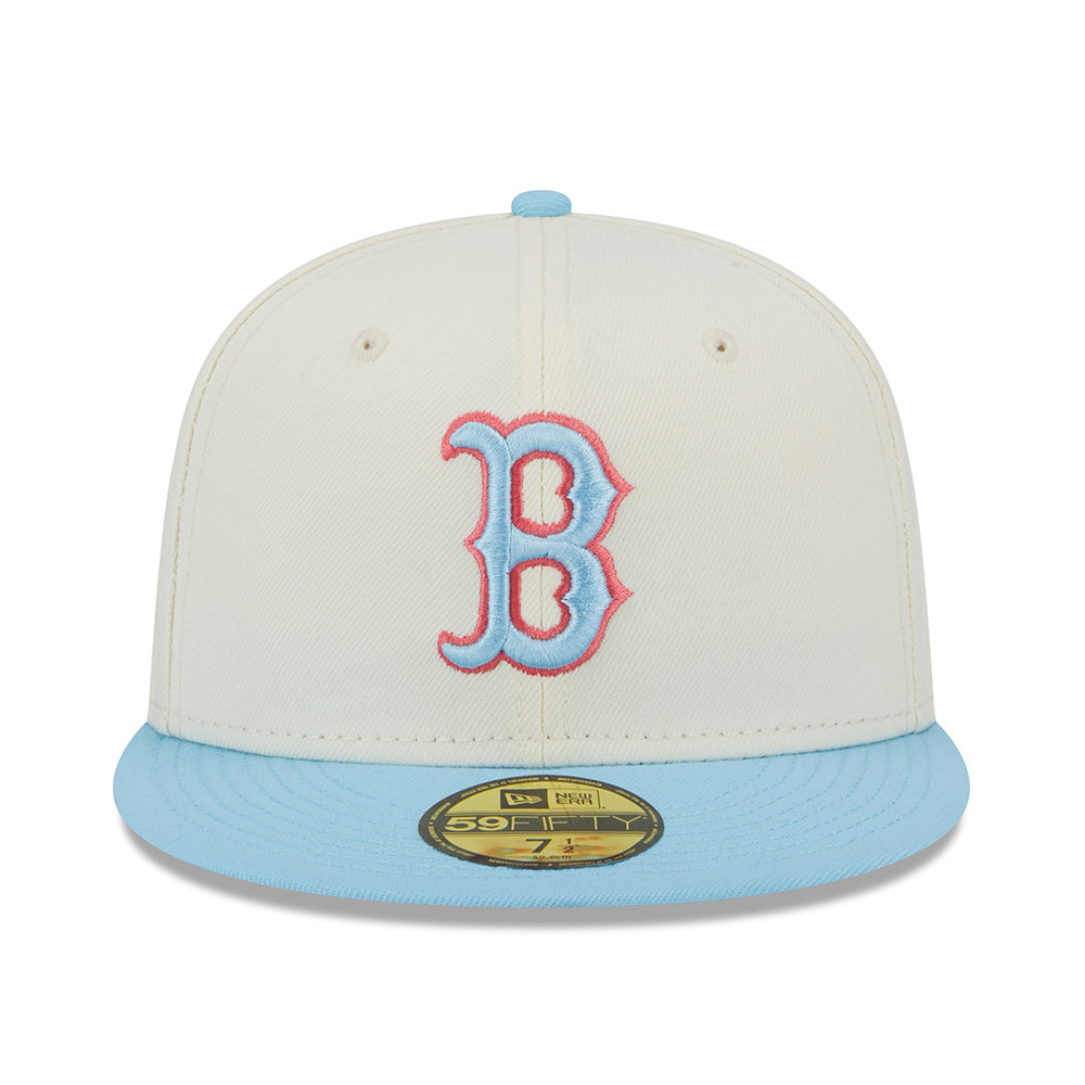 5950 Two-Tone Color Pack White Boston Red Sox Cap
