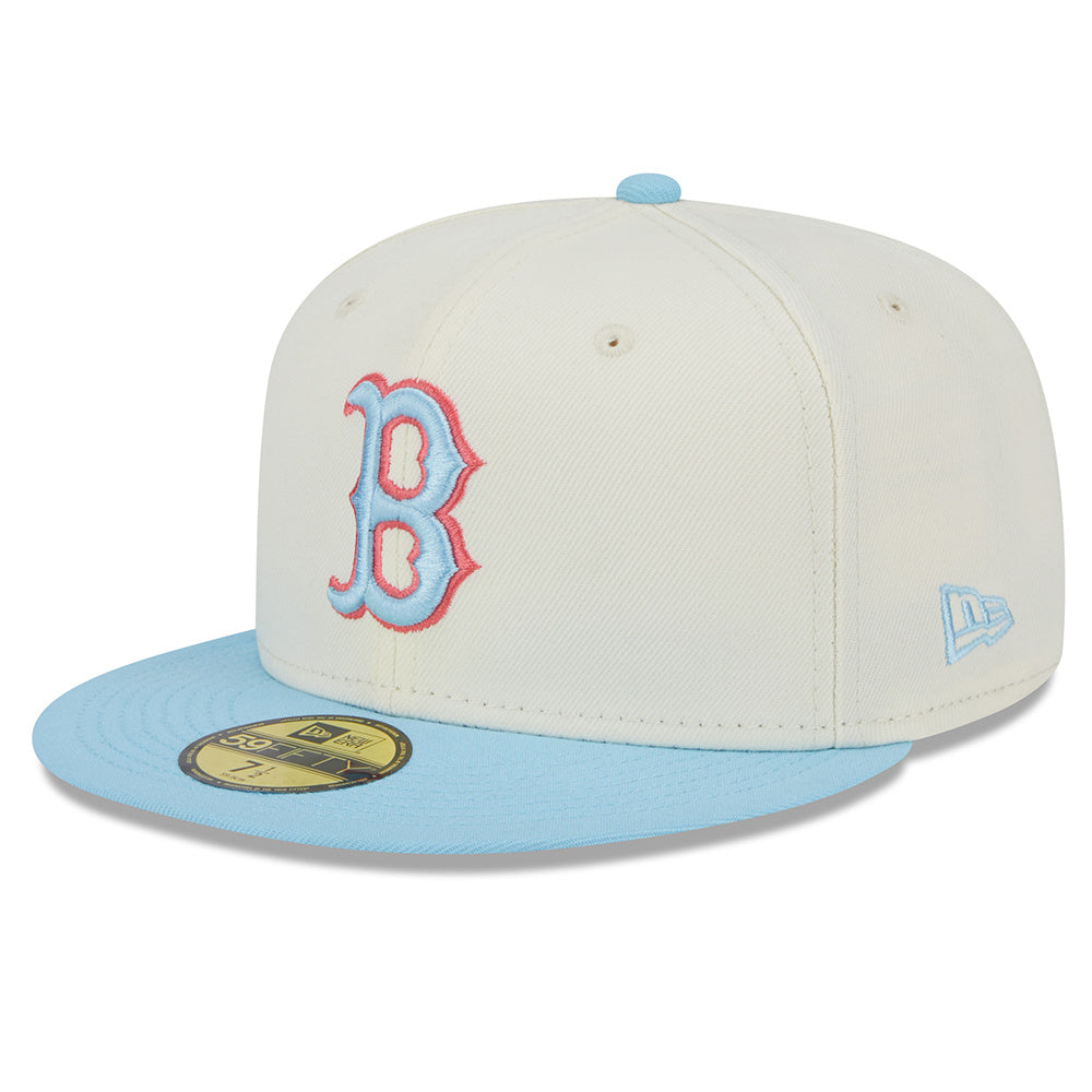 5950 Two-Tone Color Pack White Boston Red Sox Cap