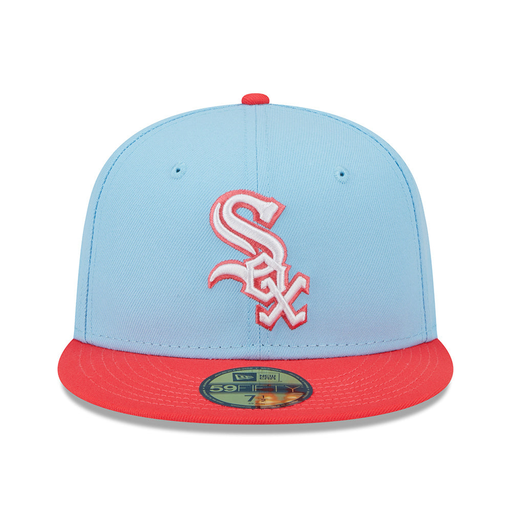 5950 Two-Tone Color Pack Pastel Blue Chicago White Sox Cap