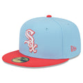 5950 Two-Tone Color Pack Pastel Blue Chicago White Sox Cap