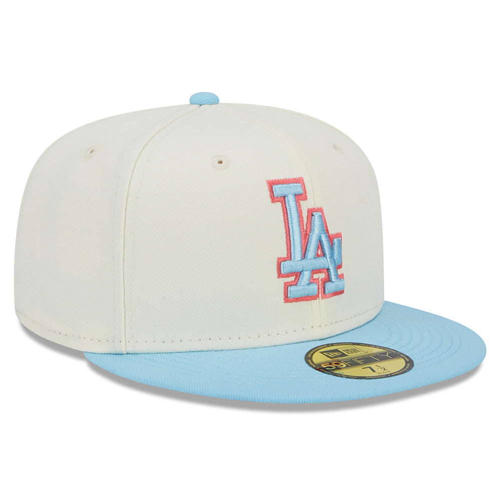 5950 Two-Tone Color Pack White Los Angeles Dodgers Cap