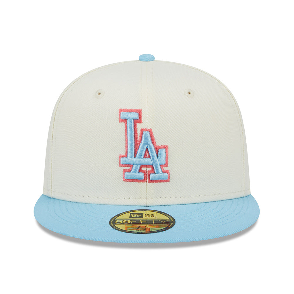 Casquette 5950 Two-Tone Color Pack Blanc des Dodgers de Los Angeles