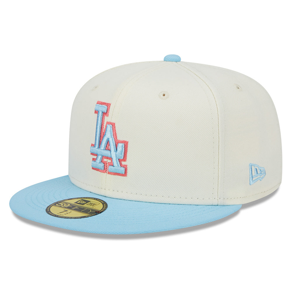 5950 Two-Tone Color Pack White Los Angeles Dodgers Cap
