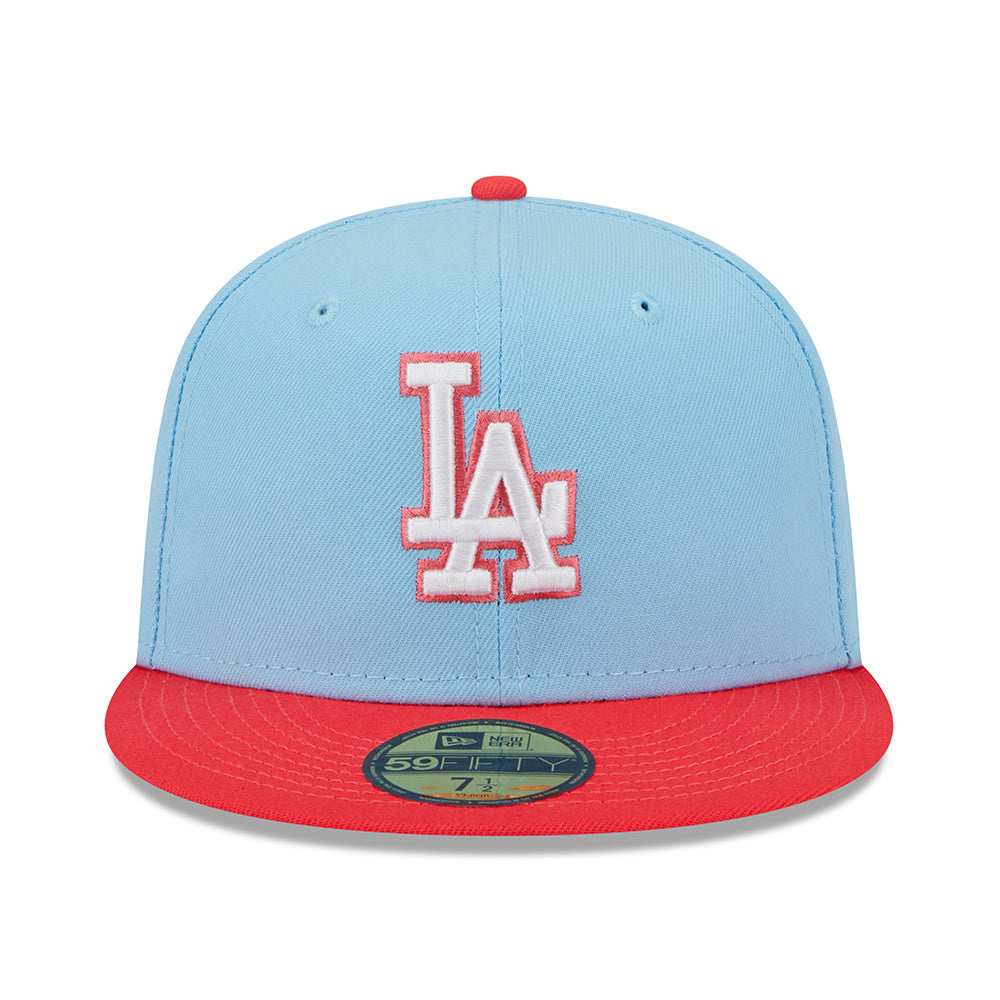 5950 Two-Tone Color Pack Pastel Blue Los Angeles Dodgers Cap