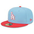 5950 Two-Tone Color Pack Pastel Blue Los Angeles Dodgers Cap