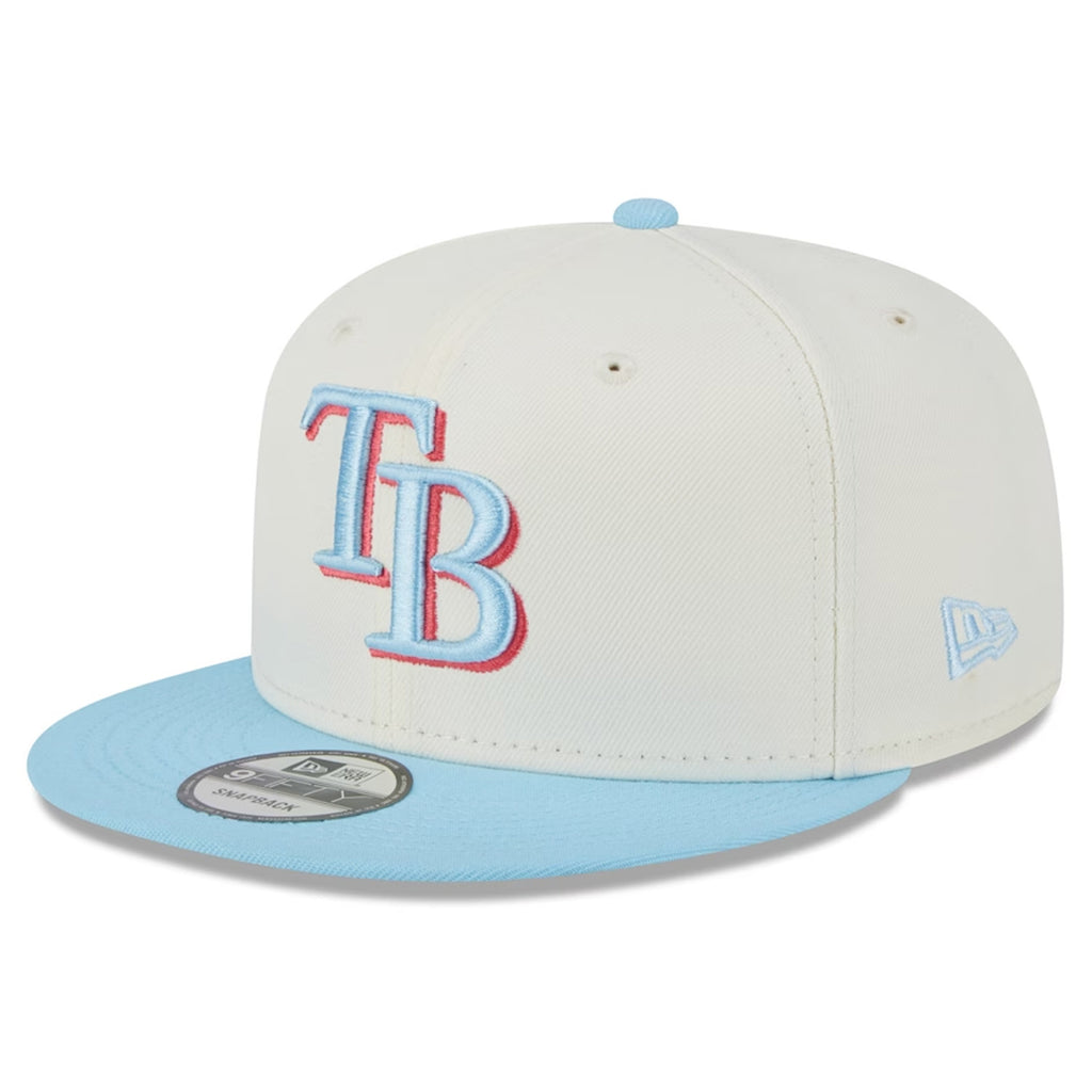 5950 Two-Tone Color Pack White Tampa Bay Rays Cap