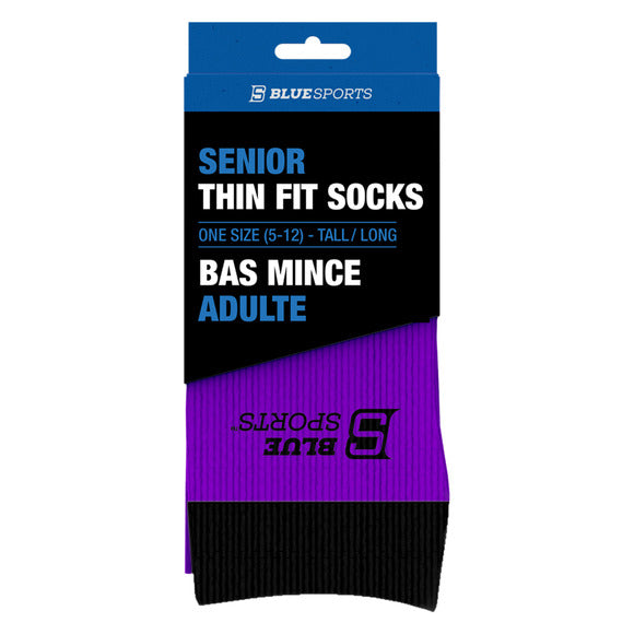 Bas de dek hockey Blue Sports Pro-Skin Thin Fit avec COOLMAX