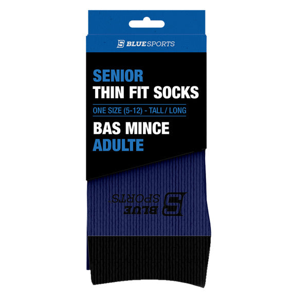 Bas de dek hockey Blue Sports Pro-Skin Thin Fit avec COOLMAX