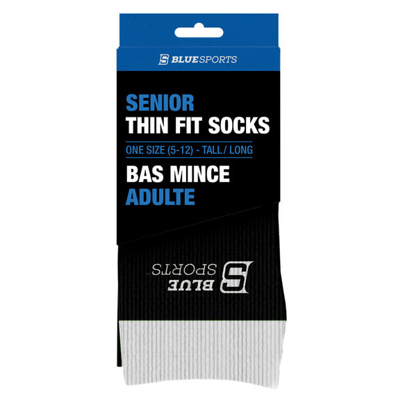 Bas de dek hockey Blue Sports Pro-Skin Thin Fit avec COOLMAX