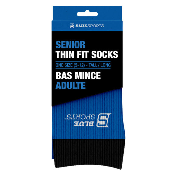 Bas de dek hockey Blue Sports Pro-Skin Thin Fit avec COOLMAX