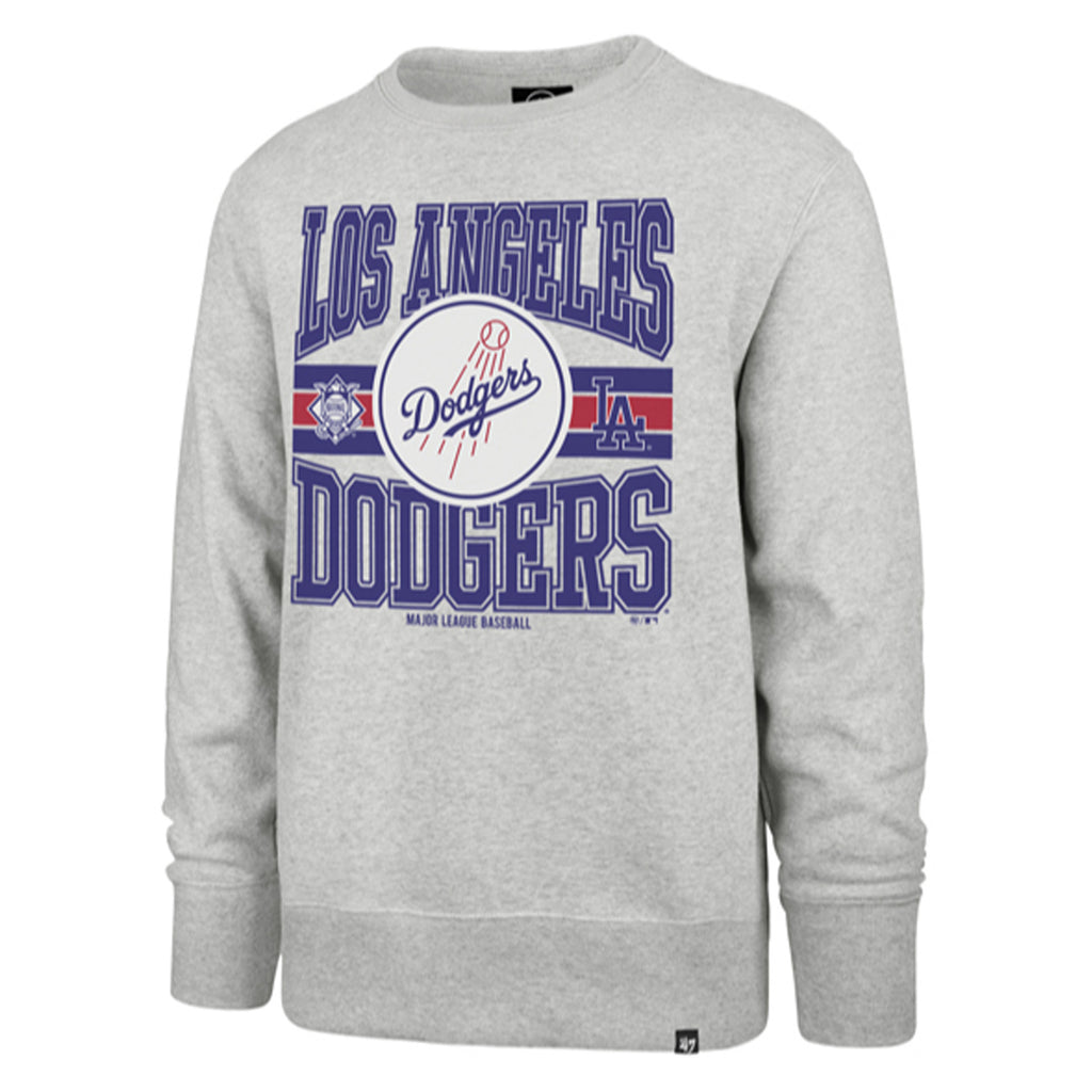 Los Angeles Dodgers MLB Letters '47 Headline Crew Sweatshirt