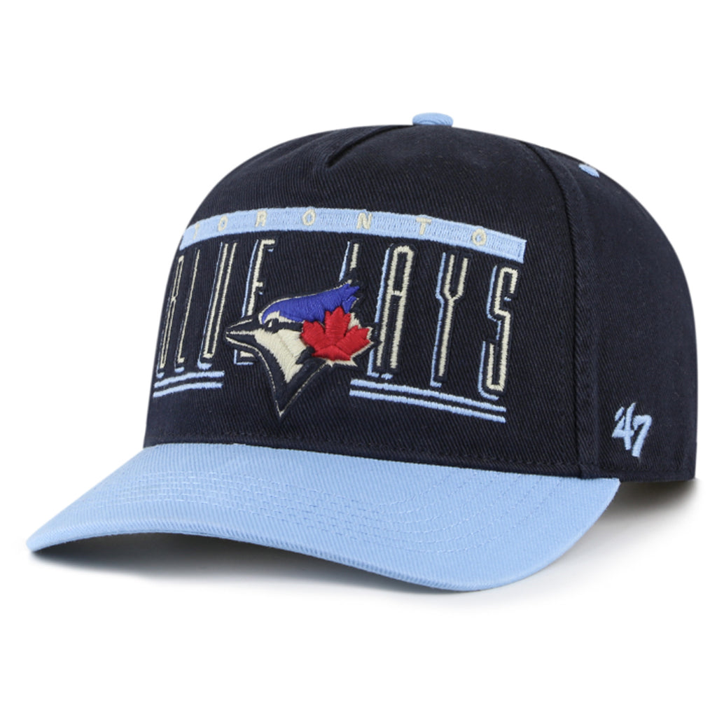 Casquette Snapback MLB Double Header Baseline 47 Hitch des Blue Jays de Toronto
