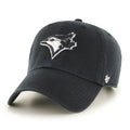 Toronto Blue Jays MLB Clean Up Black and White Cap