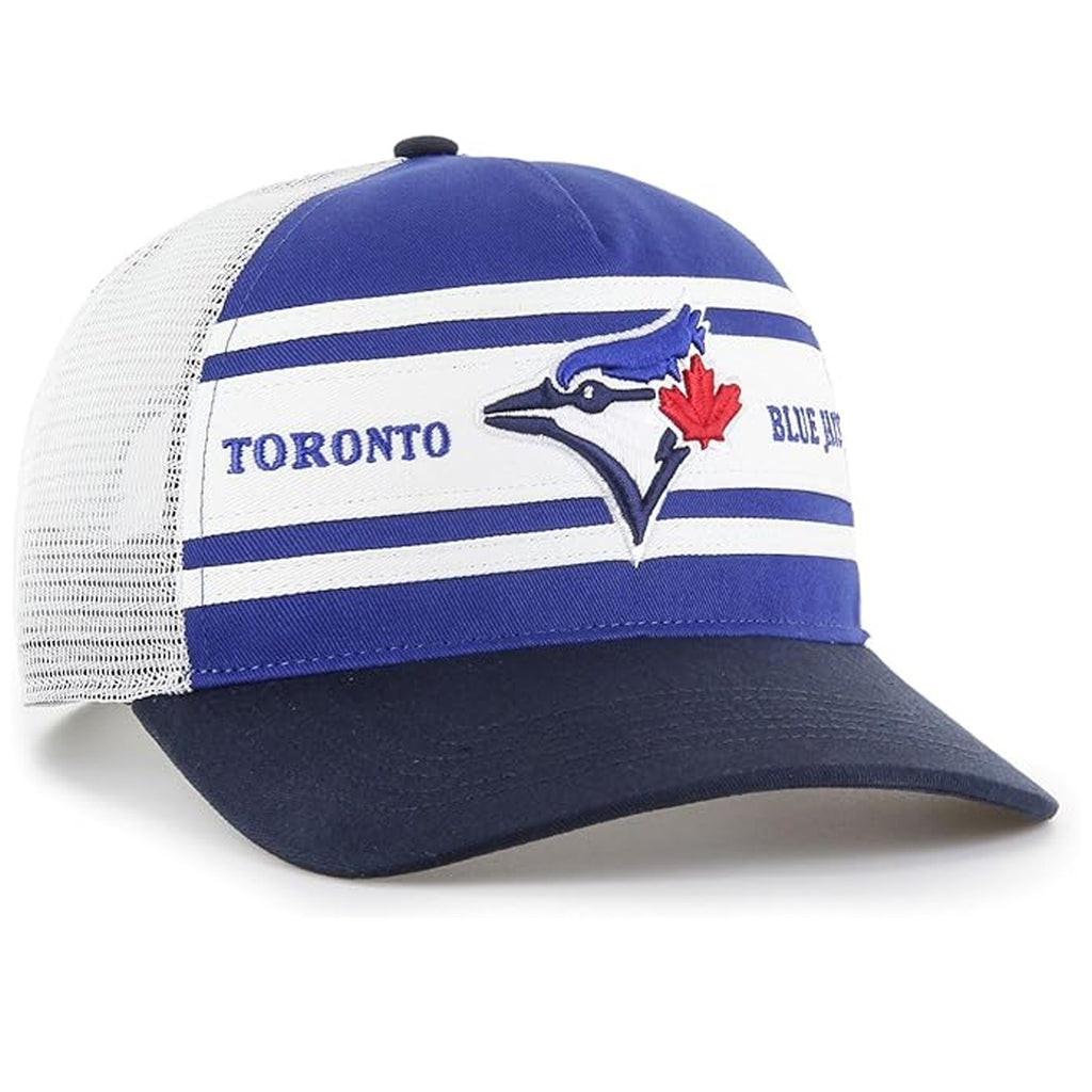 Casquette Snapback MLB Double Header Super Stripe des Blue Jays de Toronto