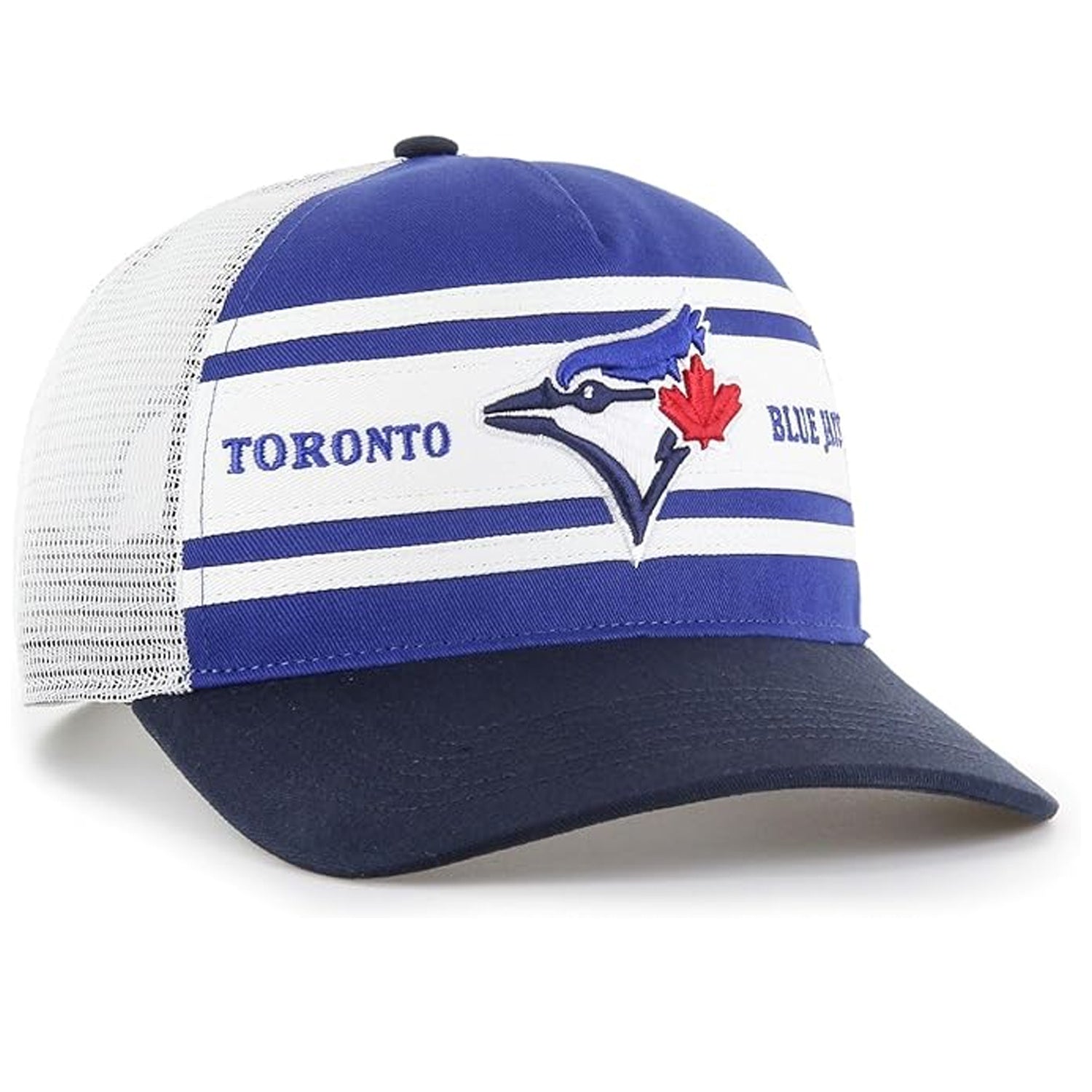 Casquette Snapback MLB Double Header Super Stripe des Blue Jays de Toronto
