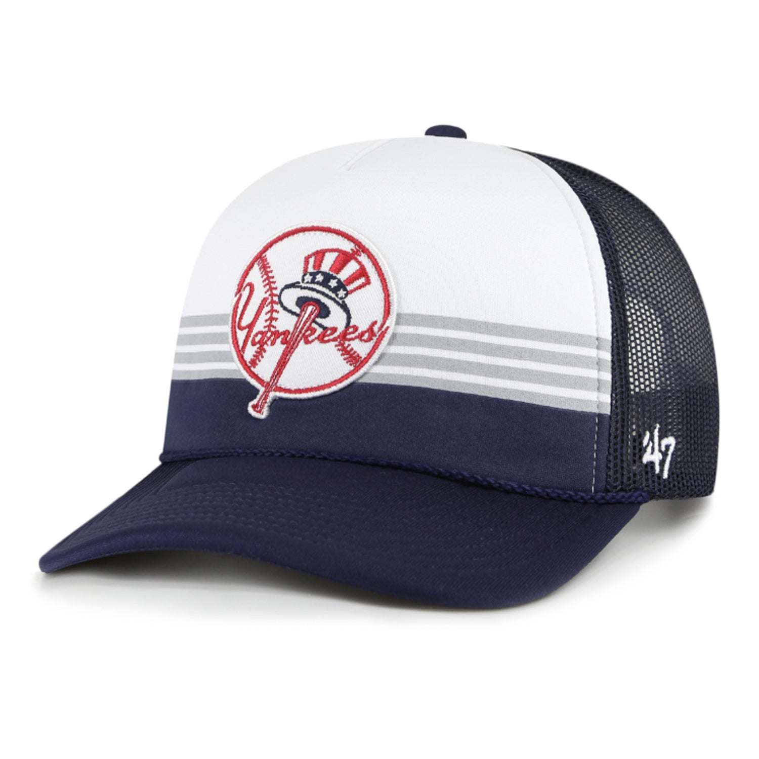 New York Yankees MLB Liftoff 47 Trucker Snapback Cap